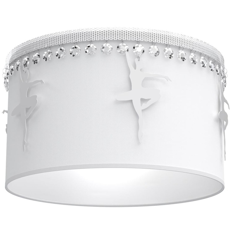 Lampa sufitowa BALETNICA WHITE 1xE27 MLP4970 Milagro