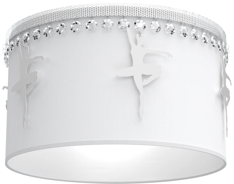Lampa sufitowa BALETNICA WHITE 1xE27 MLP4970 Milagro