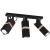 Lampa sufitowa VIDAR BLACK 3xGU10 MLP5402 Milagro