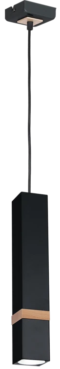 Lampa wisząca VIDAR BLACK 1xGU10 MLP5403 Milagro