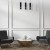 Lampa wisząca VIDAR BLACK 3xGU10 MLP5404 Milagro