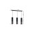 Lampa wisząca VIDAR BLACK 3xGU10 MLP5404 Milagro