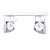 Lampa sufitowa VIDAR WHITE 2xGU10 MLP5406 Milagro