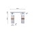 Lampa sufitowa VIDAR WHITE 2xGU10 MLP5406 Milagro