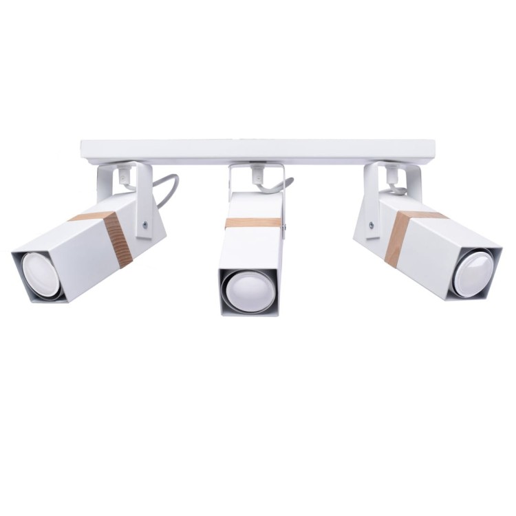 Lampa sufitowa VIDAR WHITE 3xGU10 MLP5407 Milagro