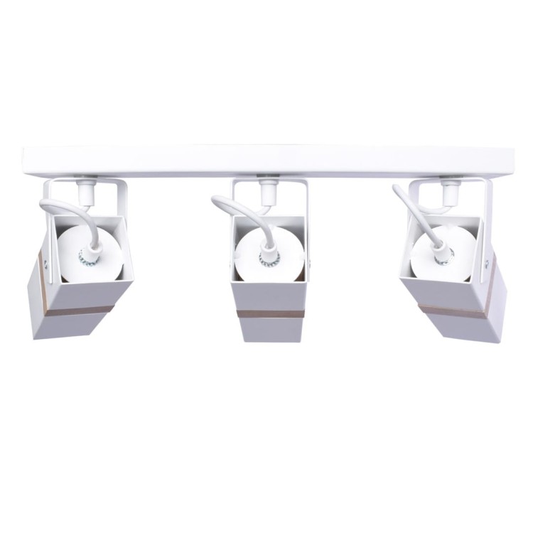 Lampa sufitowa VIDAR WHITE 3xGU10 MLP5407 Milagro