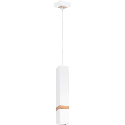 Lampa wisząca VIDAR WHITE 1xGU10 MLP5408 Milagro