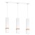 Lampa wisząca VIDAR WHITE 3xGU10 MLP5409 Milagro