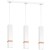 Lampa wisząca VIDAR WHITE 3xGU10 MLP5409 Milagro