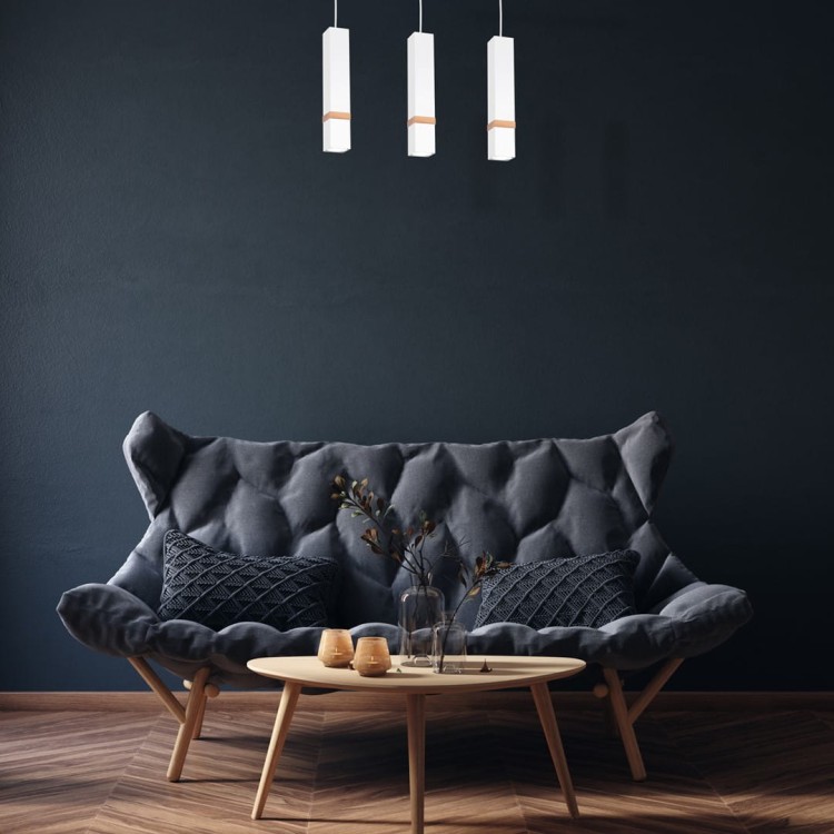 Lampa wisząca VIDAR WHITE 3xGU10 MLP5409 Milagro