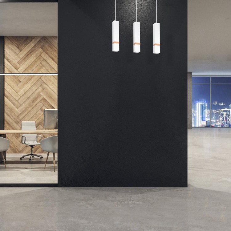 Lampa wisząca VIDAR WHITE 3xGU10 MLP5409 Milagro