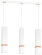 Lampa wisząca VIDAR WHITE 3xGU10 MLP5409 Milagro
