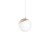 Lampa wisząca SFERA WOOD 1xE14 MLP5424 Milagro
