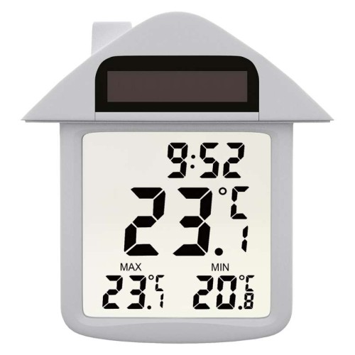 Termometr okienny zewnętrzny LCD solarny OT3335S E3335 Emos bezprzewodowy