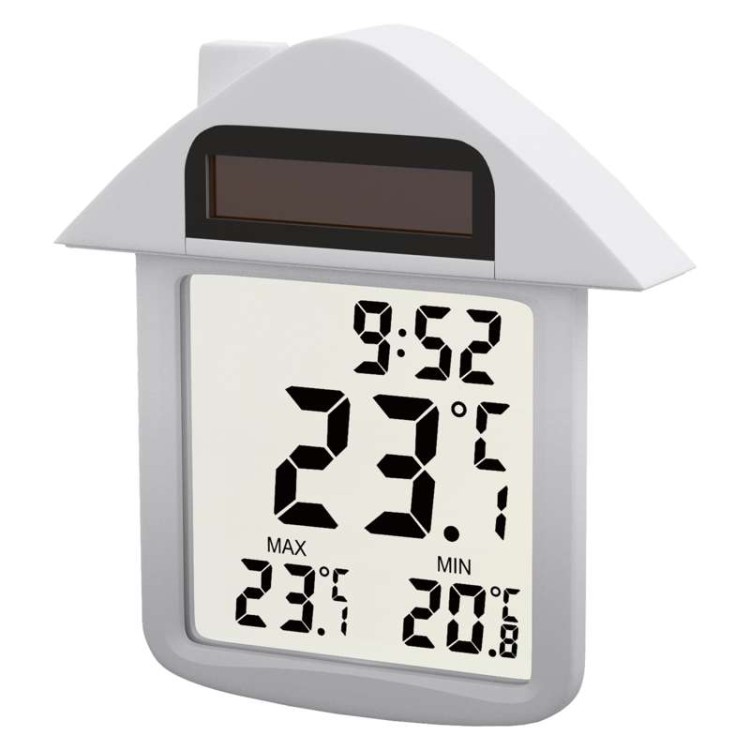 Termometr okienny zewnętrzny LCD solarny OT3335S E3335 Emos bezprzewodowy