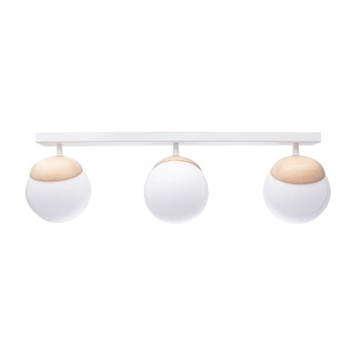 Lampa sufitowa SFERA WOOD 3xE14 MLP5427 Milagro