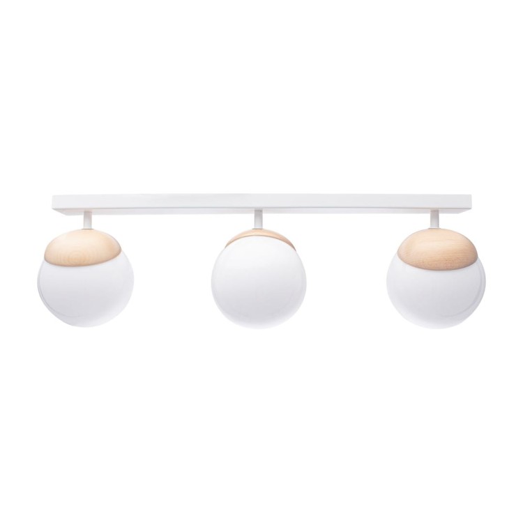 Lampa sufitowa SFERA WOOD 3xE14 MLP5427 Milagro