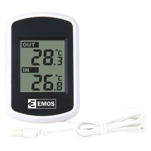 Termometr LCD E0041 Emos przewodowy