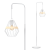 Lampa stojąca CLIFF WHITE 1xE27 MLP5522 Milagro