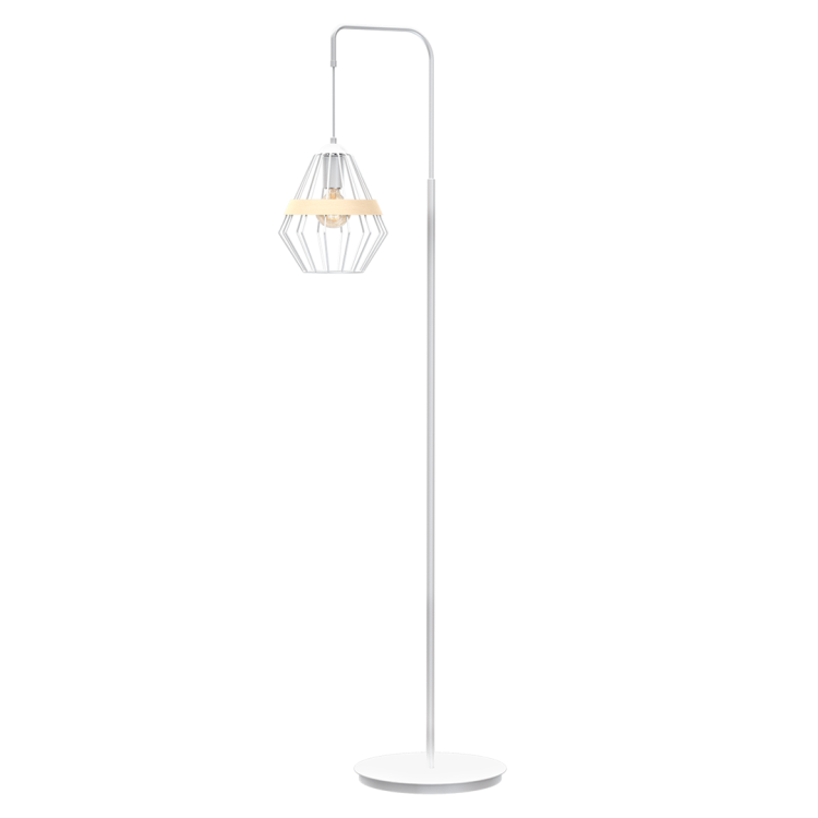 Lampa stojąca CLIFF WHITE 1xE27 MLP5522 Milagro