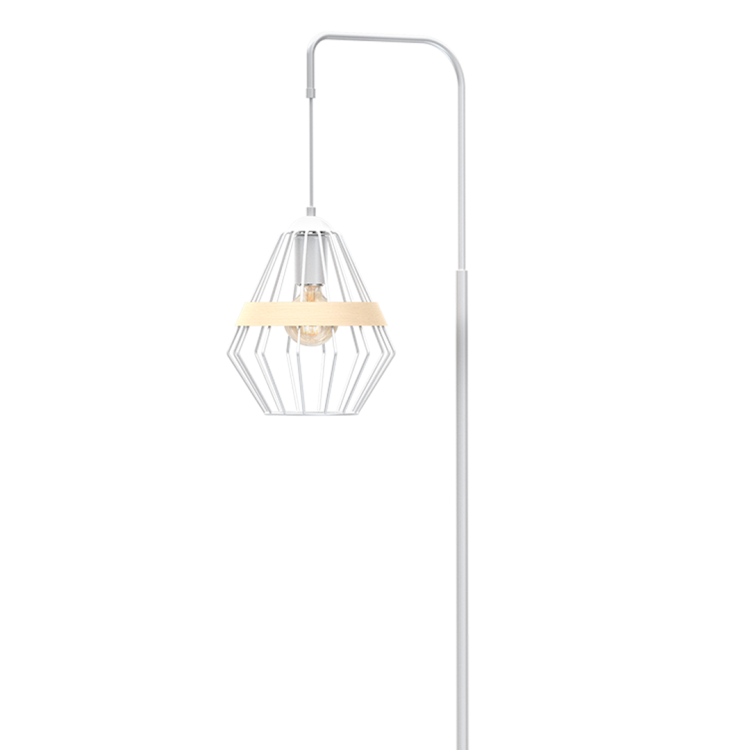Lampa stojąca CLIFF WHITE 1xE27 MLP5522 Milagro