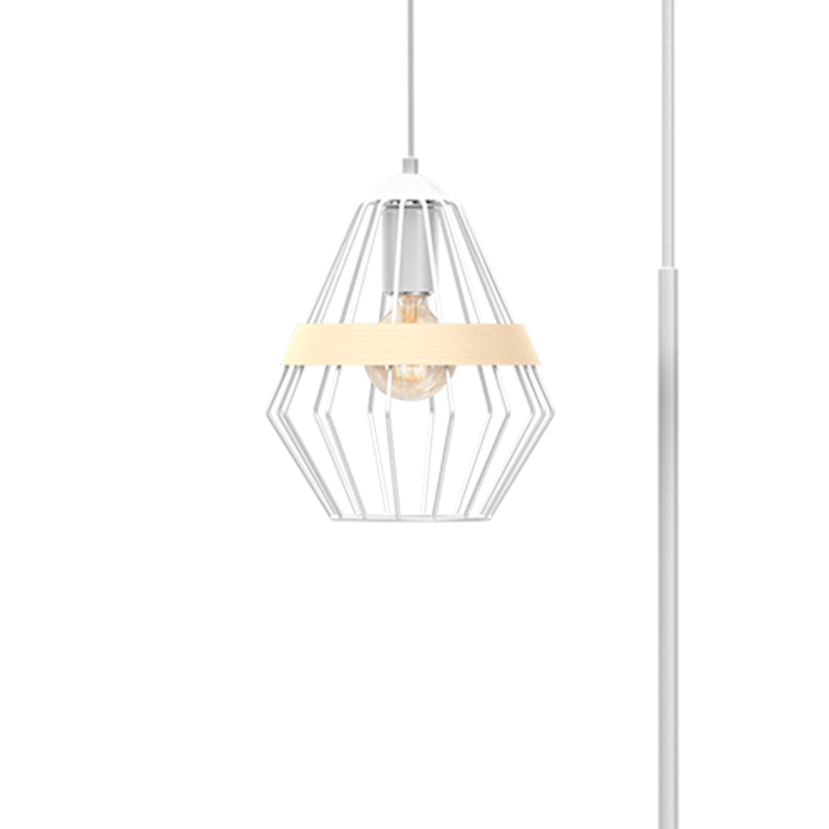 Lampa stojąca CLIFF WHITE 1xE27 MLP5522 Milagro