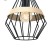 Kinkiet CLIFF BLACK 1xE27 MLP5523 Milagro