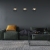Lampa wisząca CLIFF BLACK 1xE27 MLP5524 Milagro
