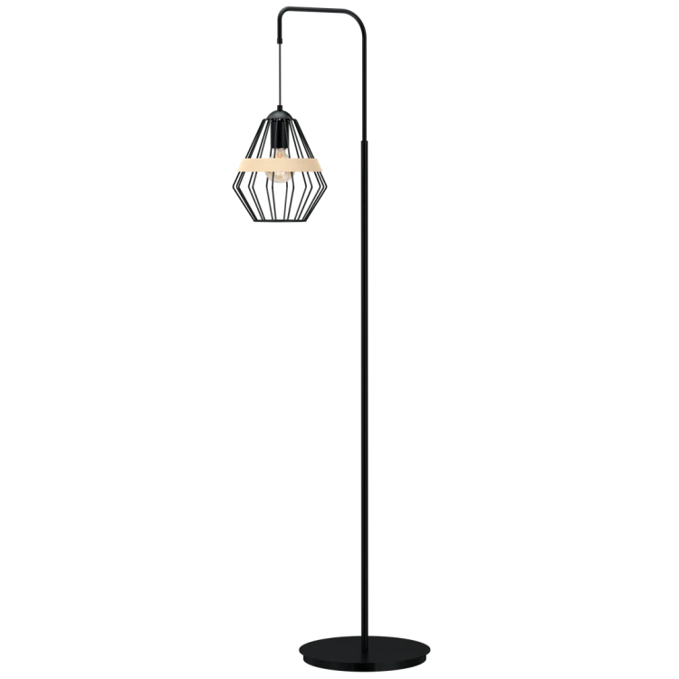 Lampa stojąca CLIFF BLACK 1xE27 MLP5528 Milagro
