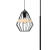 Lampa stojąca CLIFF BLACK 1xE27 MLP5528 Milagro