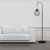 Lampa stojąca CLIFF BLACK 1xE27 MLP5528 Milagro
