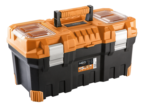 Skrzynka narzędziowa 22" 554x286x276 mm 84-113 NEO TOOLS z organizerami