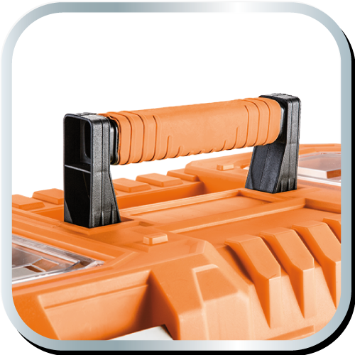 Skrzynka narzędziowa 22" 554x286x276 mm 84-113 NEO TOOLS z organizerami