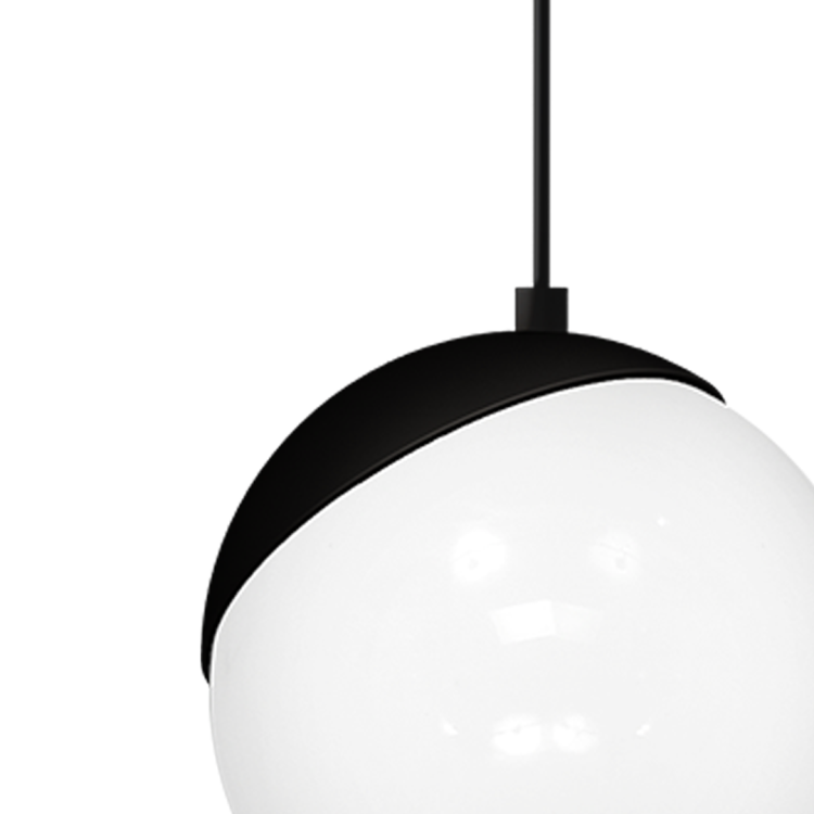 Lampa wisząca SFERA BLACK 1xE14 MLP5739 Milagro