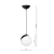Lampa wisząca SFERA BLACK 1xE14 MLP5739 Milagro