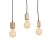 Lampa Wisząca JACK 3xE27 MLP582 Milagro