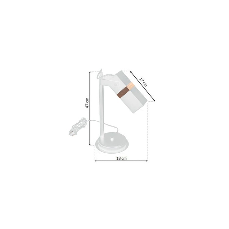 Lampka nocna VIDAR WHITE 1xGU10 MLP6105 Milagro