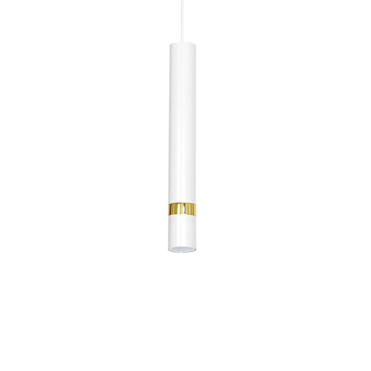 Lampa sufitowa wisząca natynkowa JOKER WHITE/GOLD 5xGU10 MLP612 Milagro 5x GU10 90cm Spot oprawa oświetleniowa nowoczesna Industrialna Loft nawierzchniowa metal zwis biały biała złoty biało złota Inspiracje Premium