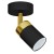 Lampa ścienno-sufitowa Kinkiet Industrialny Spot JOKER BLACK/GOLD 1xGU10 MLP6123 Milagro 1x GU10 Loft nowoczesny metalowy sufitowa ścienna czarny czarna złoty czarno złota pojedynczy Inspiracje Premium