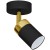 Lampa ścienno-sufitowa Kinkiet Industrialny Spot JOKER BLACK/GOLD 1xGU10 MLP6123 Milagro 1x GU10 Loft nowoczesny metalowy sufitowa ścienna czarny czarna złoty czarno złota pojedynczy Inspiracje Premium