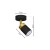 Lampa ścienno-sufitowa Kinkiet Industrialny Spot JOKER BLACK/GOLD 1xGU10 MLP6123 Milagro 1x GU10 Loft nowoczesny metalowy sufitowa ścienna czarny czarna złoty czarno złota pojedynczy Inspiracje Premium