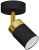 Lampa ścienno-sufitowa Kinkiet Industrialny Spot JOKER BLACK/GOLD 1xGU10 MLP6123 Milagro 1x GU10 Loft nowoczesny metalowy sufitowa ścienna czarny czarna złoty czarno złota pojedynczy Inspiracje Premium