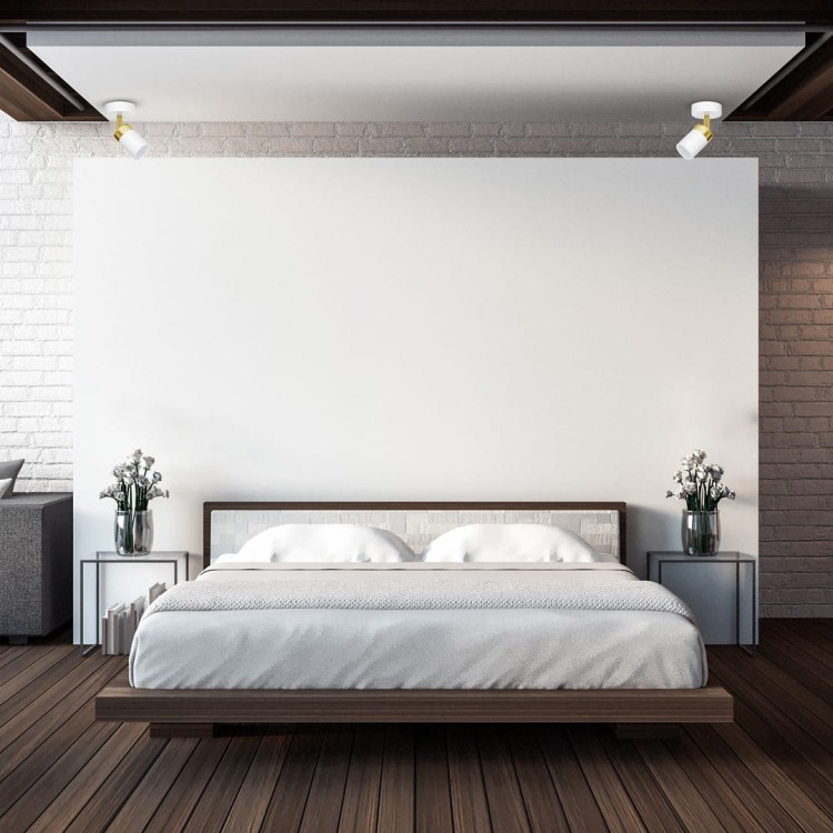 Lampa ścienno-sufitowa Kinkiet Industrialny Spot JOKER WHITE/GOLD 1xGU10 MLP6128 Milagro 1x GU10 Loft nowoczesny metalowy sufitowa ścienna biały biała złoty biało złota pojedynczy Inspiracje Premium