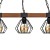 Lampa wisząca ULF BLACK/WOOD 3xE27 MLP6193 Milagro