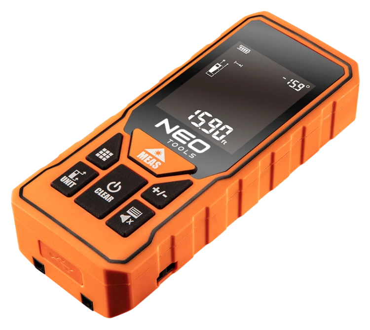 Dalmierz Laserowy miernik odległości 75-201 Neo Tools 60m dokładność 2mm