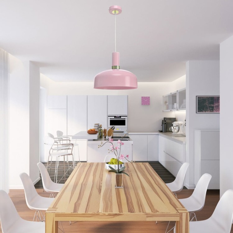 Lampa wisząca MALMO PINK 1xE27 MLP6199 Milagro