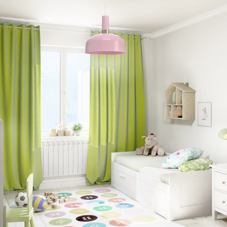 Lampa wisząca MALMO PINK 1xE27 MLP6199 Milagro