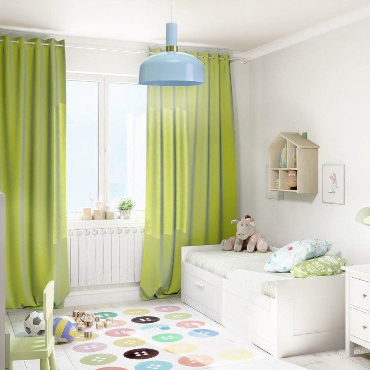 Lampa wisząca MALMO BLUE 1xE27 MLP6201 Milagro