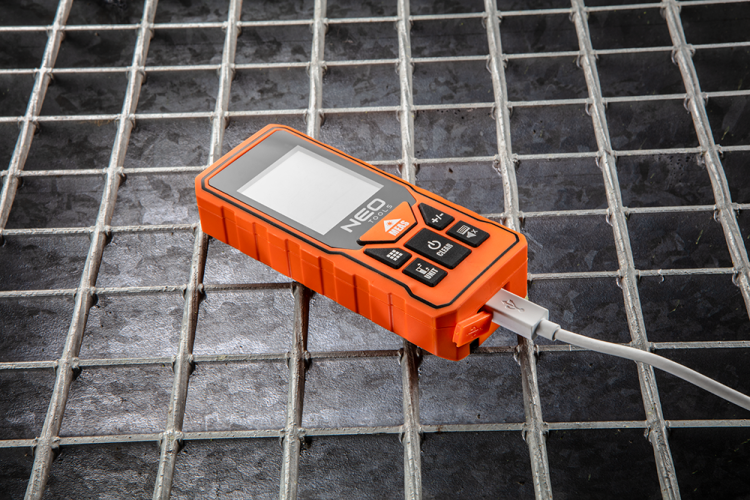 Dalmierz Laserowy miernik odległości 75-201 Neo Tools 60m dokładność 2mm