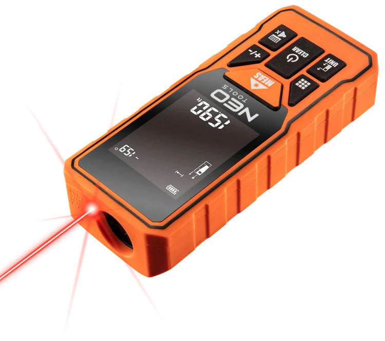 Dalmierz Laserowy miernik odległości 75-201 Neo Tools 60m dokładność 2mm